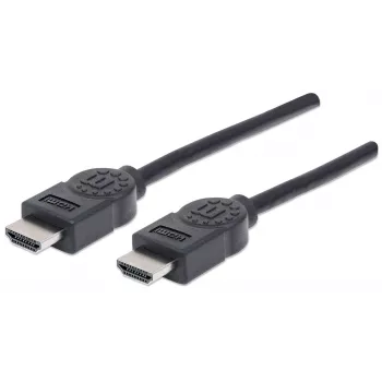 HDMI kabelis Male to Male Manhattan HDMM6 4K@30Hz 1,8m Melns