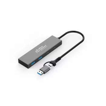 MicroConnect UC0066-5G-USB-C-4IN1 USB-C centrmezgls 4 porti