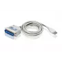 ATEN USB Paralēlā printera kabelis UC1284B Balts USB A tipa C-36