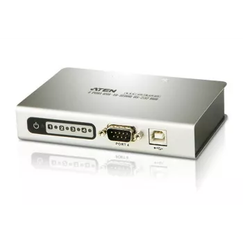 ATEN 4 portu USB–RS-232 serialais centrmezgls UC2324-AT