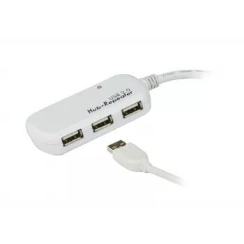 USB pagarinātāja centrmezgls ATEN UE-2120H 4 porti 60m