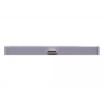 ATEN USB-C ceļojumu dokstacija ar strāvas caurvadīšanu, universāla, USB Type-C, melna, sudraba