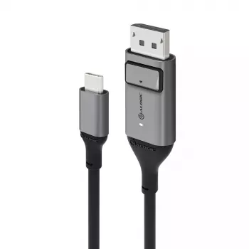 Kabelis ALOGIC Ultra USB-C (Vīriešu) uz DP (Vīriešu) 2m 4K 60Hz LED Balts