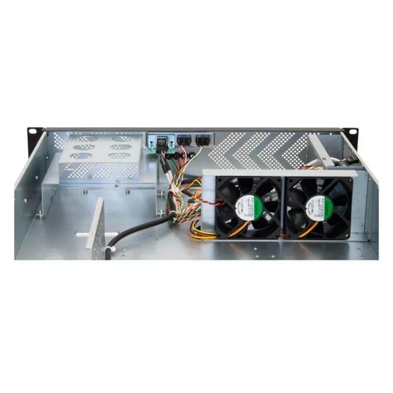 Chieftec UNC-210T-B Rack Server korpuss 2U 400W Melns