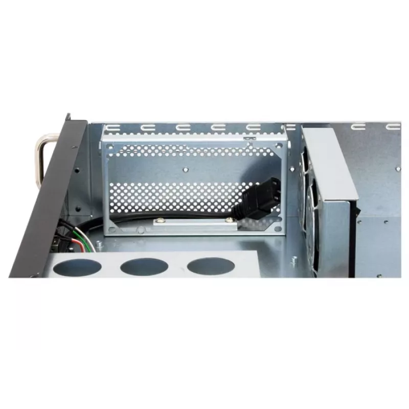 Chieftec UNC-210T-B Rack Server korpuss 2U 400W Melns