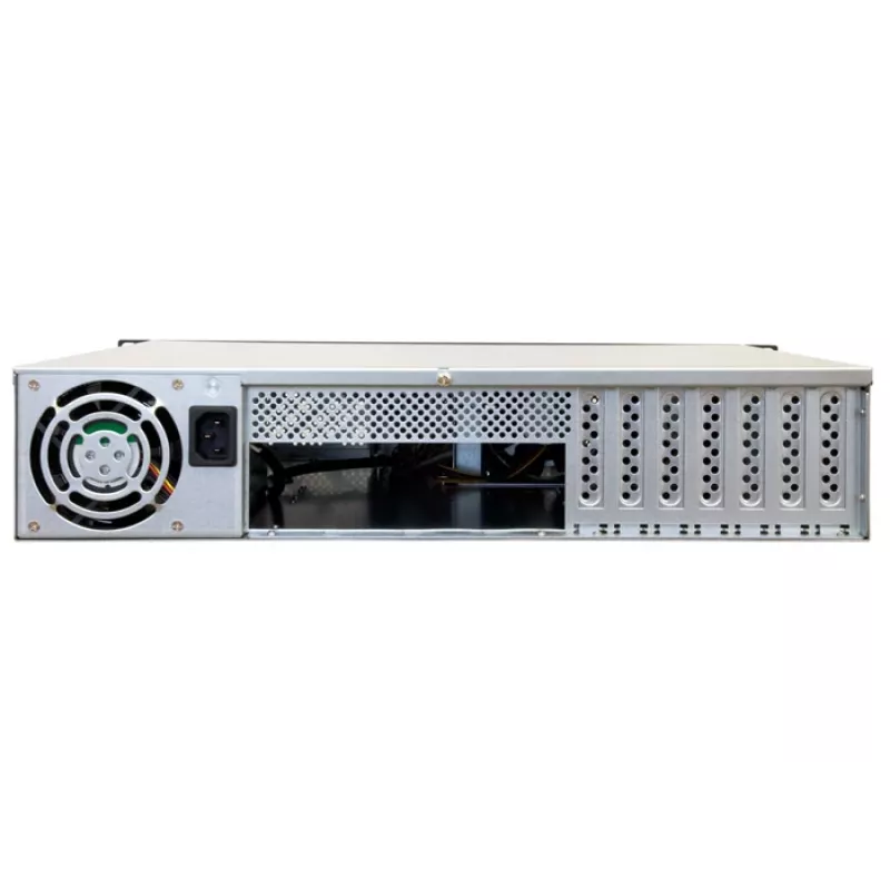 Chieftec UNC-210T-B Rack Server korpuss 2U 400W Melns