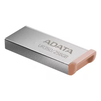 ADATA UR350 USB zibatmiņa 256 GB USB Type-A 3.2 Gen 1 (3.1 Gen 1) Brūna, Nerūsējošais tērauds