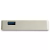 StarTech.com USB-C uz Gigabit Ethernet adapteris ar USB-A portu - Balts 1Gbps NIC USB 3.0/USB 3.1 Type-C tīkla adapteris - 1GbE USB-C RJ45/LAN TB3 saderīgs Windows MacBook Pro Chromebook