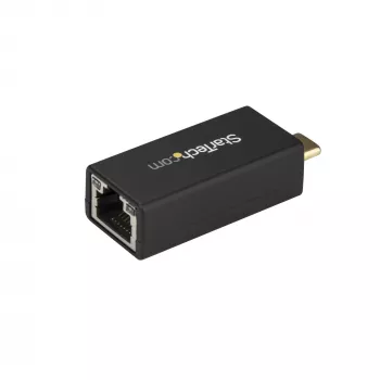 StarTech.com USB-C uz Gigabit Ethernet adapteris - 1Gbps NIC USB 3.0/USB 3.1 Type C tīkla adapteris - 1GbE USB-C uz RJ45/LAN ports, saderīgs ar Thunderbolt 3, Windows, MacBook Pro, Chromebook
