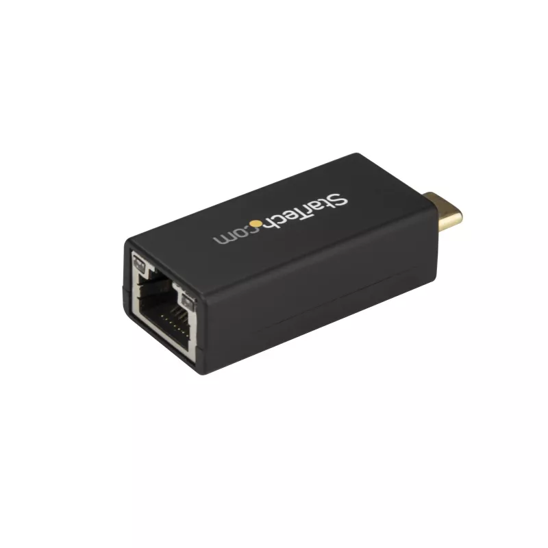 StarTech.com USB-C uz Gigabit Ethernet adapteris - 1Gbps NIC USB 3.0/USB 3.1 Type C tīkla adapteris - 1GbE USB-C uz RJ45/LAN ports, saderīgs ar Thunderbolt 3, Windows, MacBook Pro, Chromebook
