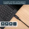 StarTech.com USB-C uz Gigabit Ethernet adapteris - 1Gbps NIC USB 3.0/USB 3.1 Type C tīkla adapteris - 1GbE USB-C uz RJ45/LAN ports, saderīgs ar Thunderbolt 3, Windows, MacBook Pro, Chromebook