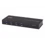 ATEN US3344I 4-portu USB 3.1 Gen1 rūpnieciskais slēdzis, 5 Gbit/s, melns, metāls