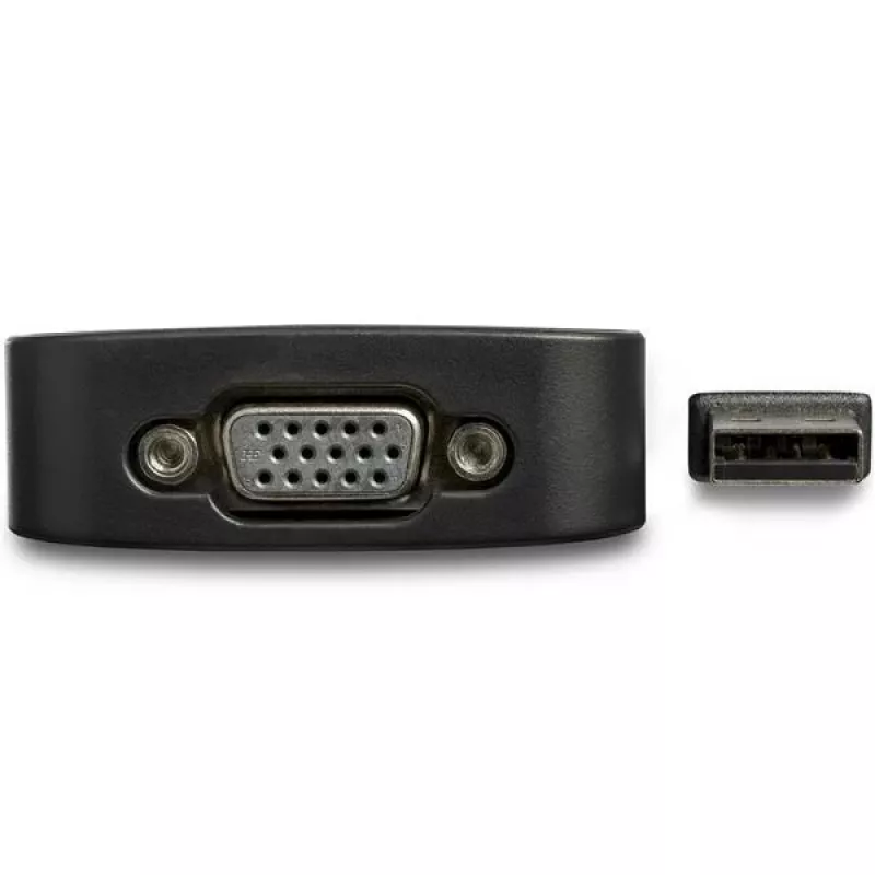 StarTech.com USB 2.0 uz VGA adapteris, USB uz VGA monitora pārveidotājs Windows, 1080p (bez atbalsta macOS/ChromeOS/Linux) - TAA