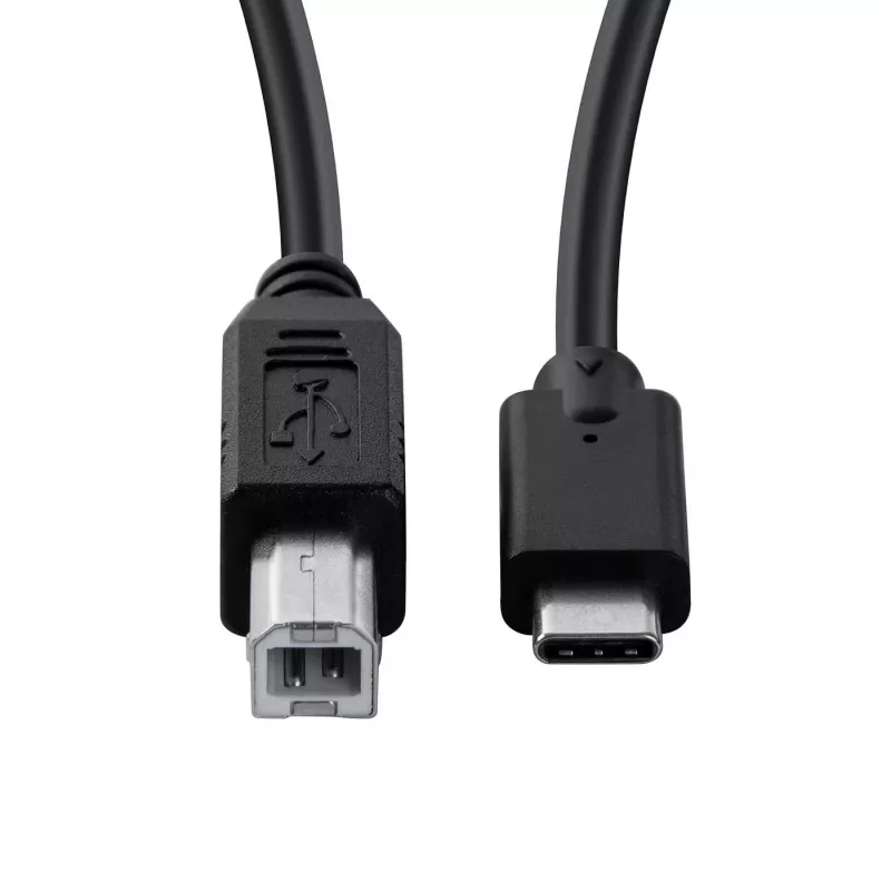 Microconnect USB3.1C2B2 USB kabelis USB 2.0 1.8 m USB-C USB B Melns
