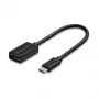 Microconnect USB3.1CAF02 USB kabelis USB C uz USB A 0.2 m melns