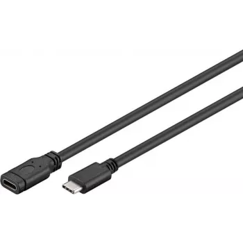 Microconnect USB3.1CC2EX USB pagarinātājkabelis USB 3.2 Gen 1 (3.1 Gen 1) 2 m USB C Melns