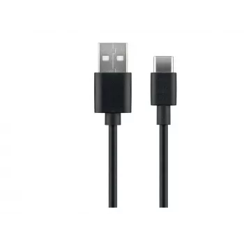 MicroConnect USB3.1CCHAR05B USB kabelis USB 2.0 0.5 m USB A USB C Melns