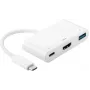 MicroConnect USB3.1CCOM2 USB-C HDMI USB 3.0 adapter balts