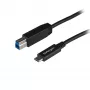 StarTech.com 1m USB-B uz USB-C kabelis, USB 10Gbps, datu kabelis, USB 3.2 Gen 2