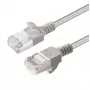 Microconnect V-FTP6A005-SLIM tīkla kabelis, pelēks, 0.5 m, Cat6a, U/FTP (STP)