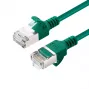 Microconnect V-FTP6A02G-SLIM tīkla kabelis zaļš 2 m Cat6a U/FTP (STP)