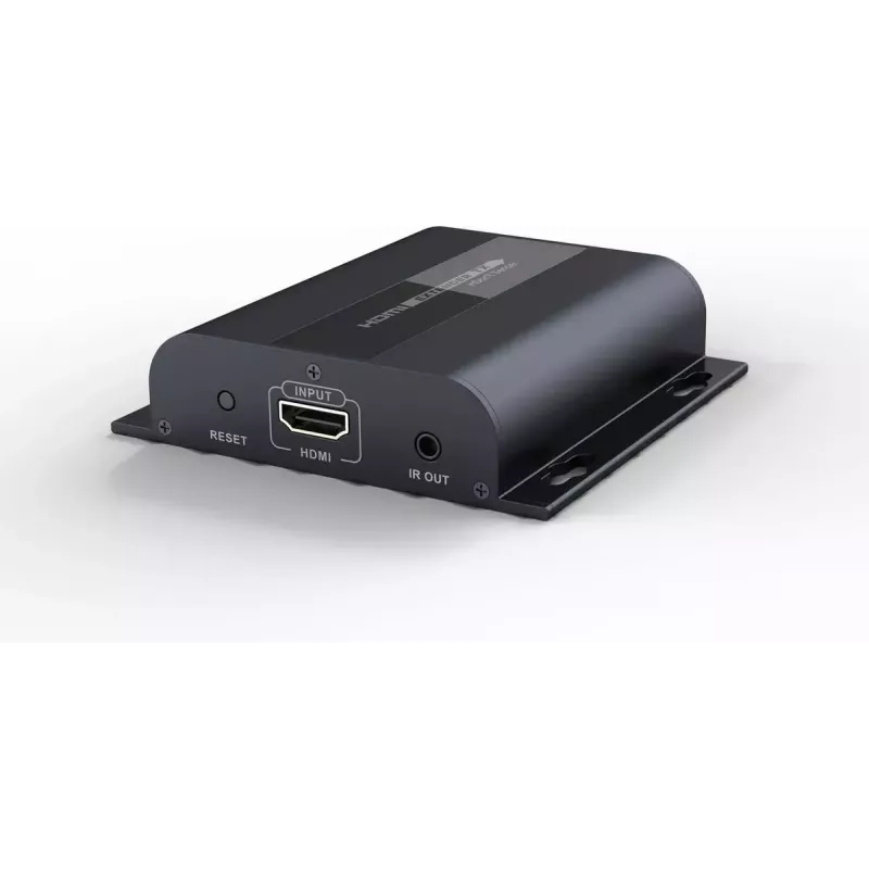 AV raidītājs VivoLink VLHDMIEXT1-TV2 — HDMI pārraide pa Cat5e, 1080p, 120 m, melns