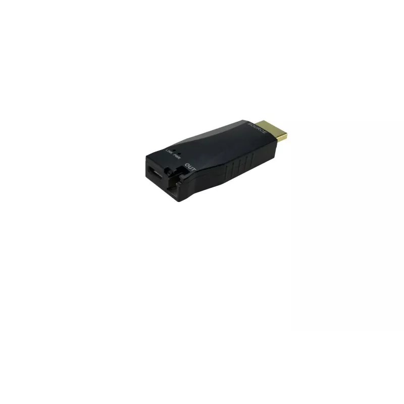 Vivolink VLHDMIEXTDGL100 AV pagarinātājs AV raidītājs un uztvērējs Melns