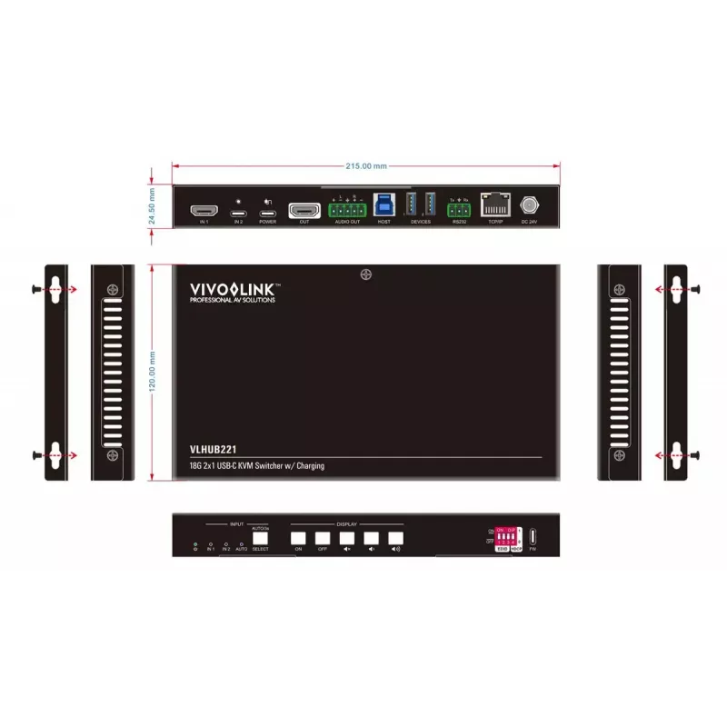 Vivolink VLHUB221 USB grafikas adapteris