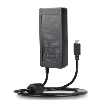 VivoLink VLUSBCPWR100 USB-C PD 100 W lādētājs ar ES un AK strāvas vadiem