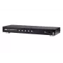 ATEN VS482B 4 portu True 4K HDMI pārslēdzējs ar dubultu izeju, metāla korpuss, melns, 60 Hz