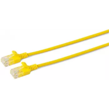 Microconnect V-UTP60015Y-SLIM tīkla kabelis 0.15 m Cat6 U/UTP dzeltenā krāsā