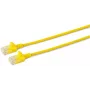 Microconnect V-UTP60015Y-SLIM tīkla kabelis 0.15 m Cat6 U/UTP dzeltenā krāsā