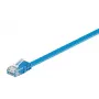 Microconnect V-UTP601B-FLAT tīkla kabelis zils 1 m Cat6 U/UTP
