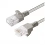 MicroConnect V-UTP602-SLIM tīkla kabelis, 2 m, Cat6 U/UTP, pelēks