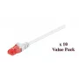 Microconnect V-UTP602WVP tīkla kabelis, balts, 2 m, Cat6 U/UTP (UTP)