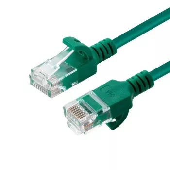 Microconnect V-UTP6A075G-SLIM tīkla kabelis zaļš 7,5 m Cat6a U/UTP