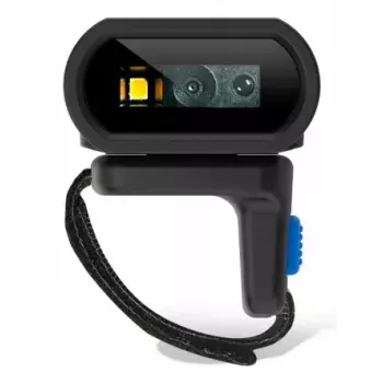 Pārnēsājams pirkstā nēsājams svītrkodu skeneris Newland WD4 1D/2D LED Melns