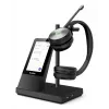 Yealink WH66 DECT bezvadu austiņas DUĀL TEAMS, Bezvadu, Birojs/Zvanu centrs, 20 - 20000 Hz, 127 g, Personiskā audio konferenču sistēma, Melna