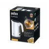 Braun PurEase WK 3100 WH elektriskā tējkanna 1.7 L 2200 W Balta