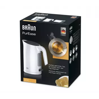 Braun PurEase WK 3100 WH elektriskā tējkanna 1.7 L 2200 W Balta