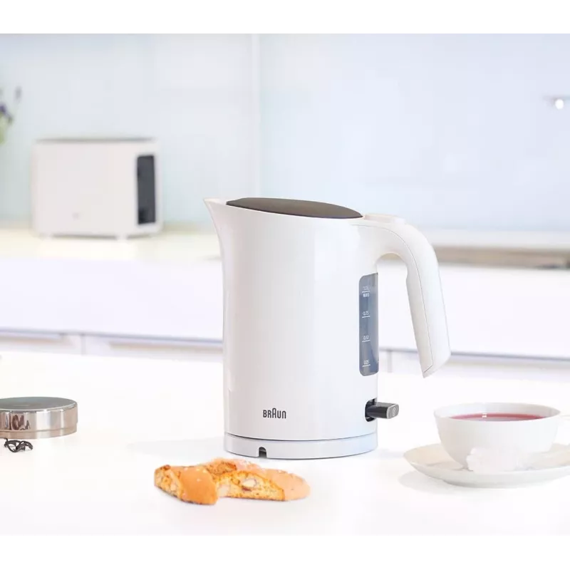 Braun PurEase WK 3100 WH elektriskā tējkanna 1.7 L 2200 W Balta