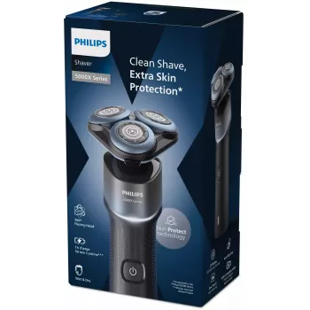 Elektriskais skuveklis Philips Shaver 5000X sērija X5006/00 — 3 rotējošas galviņas, Wet & Dry, 50 min akumulators, USB-C ātrā uzlāde