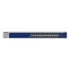 NETGEAR XS724EM Pārvaldāms L2 10G slēdzis, 24 porti, 1U, zils/pelēks