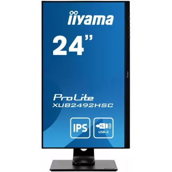 IIYAMA ProLite XUB2492HSC-B1 monitors 23.8 inch Full HD LCD melns