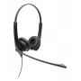 Jabra BIZ 1100 EDU DUO 3.5 mm, vadu austiņas, 80 - 20000 Hz, izglītībai, 89 g, melnas