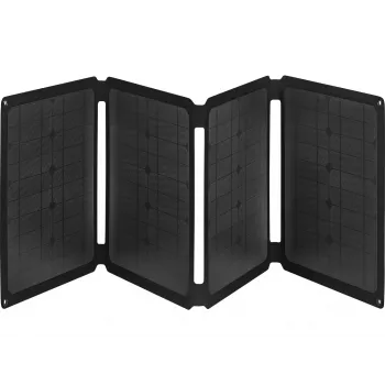 Sandberg Solar Charger 60W QC3.0+PD+DC Monokristālisks Melns