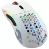 Glorious Gaming Glorious Model D Wireless - Matēti balts, labā roka, RF bezvadu, 19000 DPI, Balts