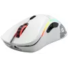 Glorious Gaming Glorious Model D Wireless - Matēti balts, labā roka, RF bezvadu, 19000 DPI, Balts