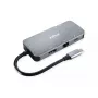ROLINE USB Type-C Hub 12.02.1121 HDMI RJ-45 USB 3.2 Gen 2 Pelēks