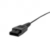 Jabra Biz 2300 QD platjoslas austiņas, Duo, vadu, birojam/zvanu centram, 150 - 6800 Hz, 65 g, melna